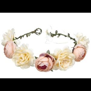 Rose Floral Crown/ Flower Headband